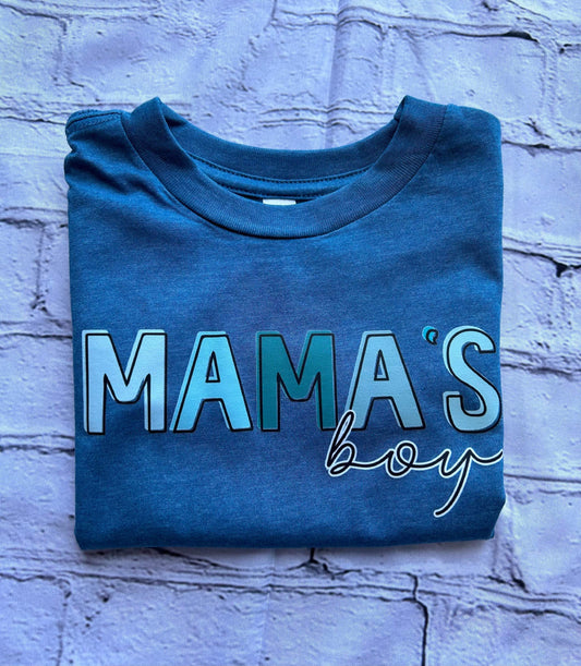 Mamas boy toddler tshirt